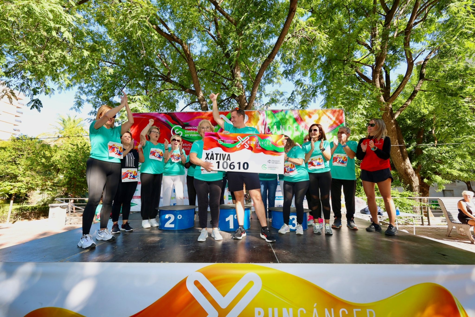 Xàtiva ha sumado un año más contra el cáncer