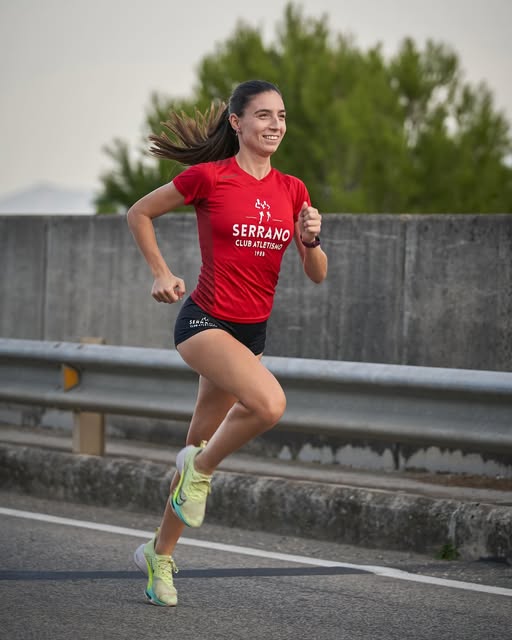 La atleta de Xàtiva, María Ureña, empieza a destacar en las carreras de fondo