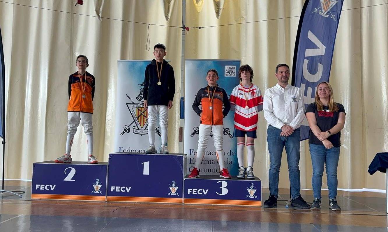 Xàtiva, referente autonómico en esgrima: técnica, cantera y triunfos