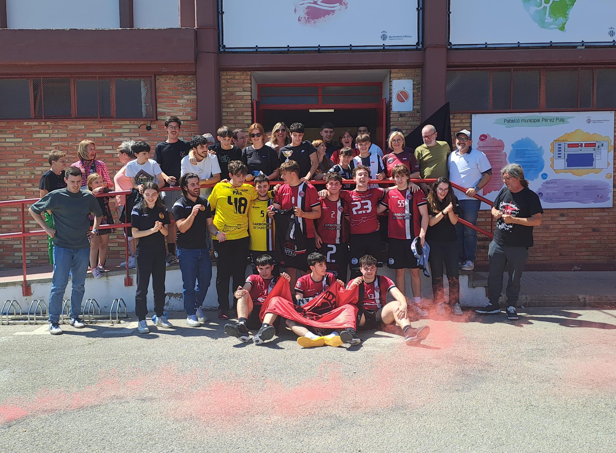Triplete histórico del Club Handbol Xàtiva en la Copa Federación Plata