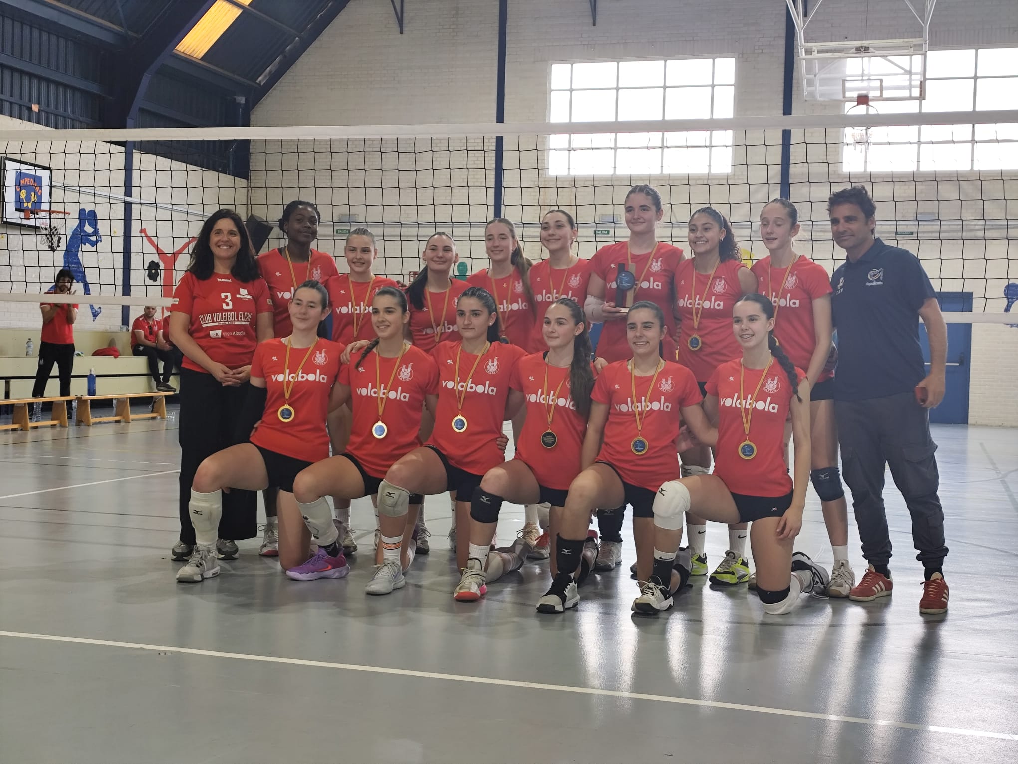 ¡Imparables! El AHORA Voley Xàtiva arrasa en la fase de grupos del Campeonato de España Juvenil
