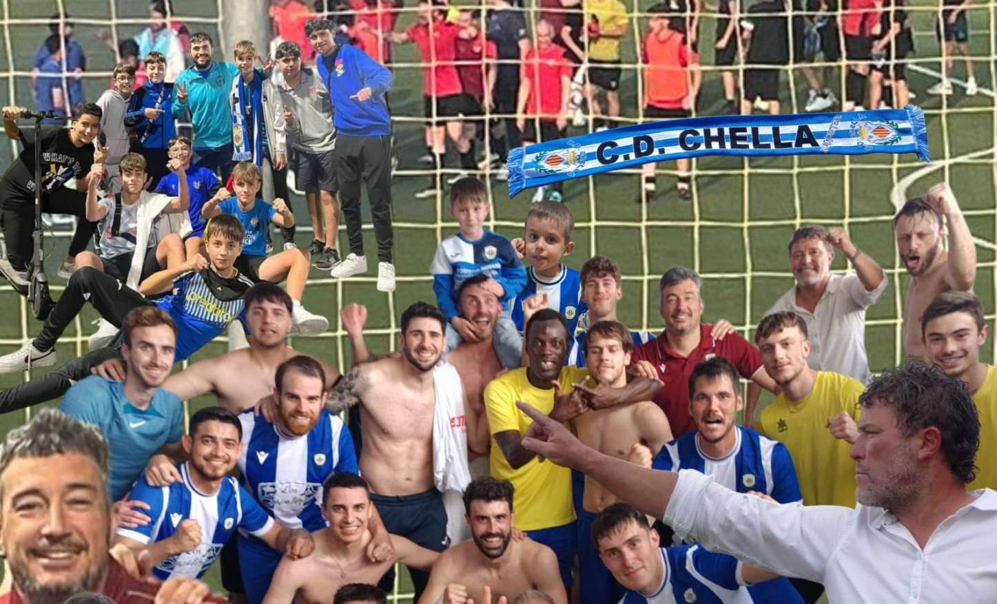 El CD Chella roza el ascenso: “Hemos demostrado mucha personalidad”