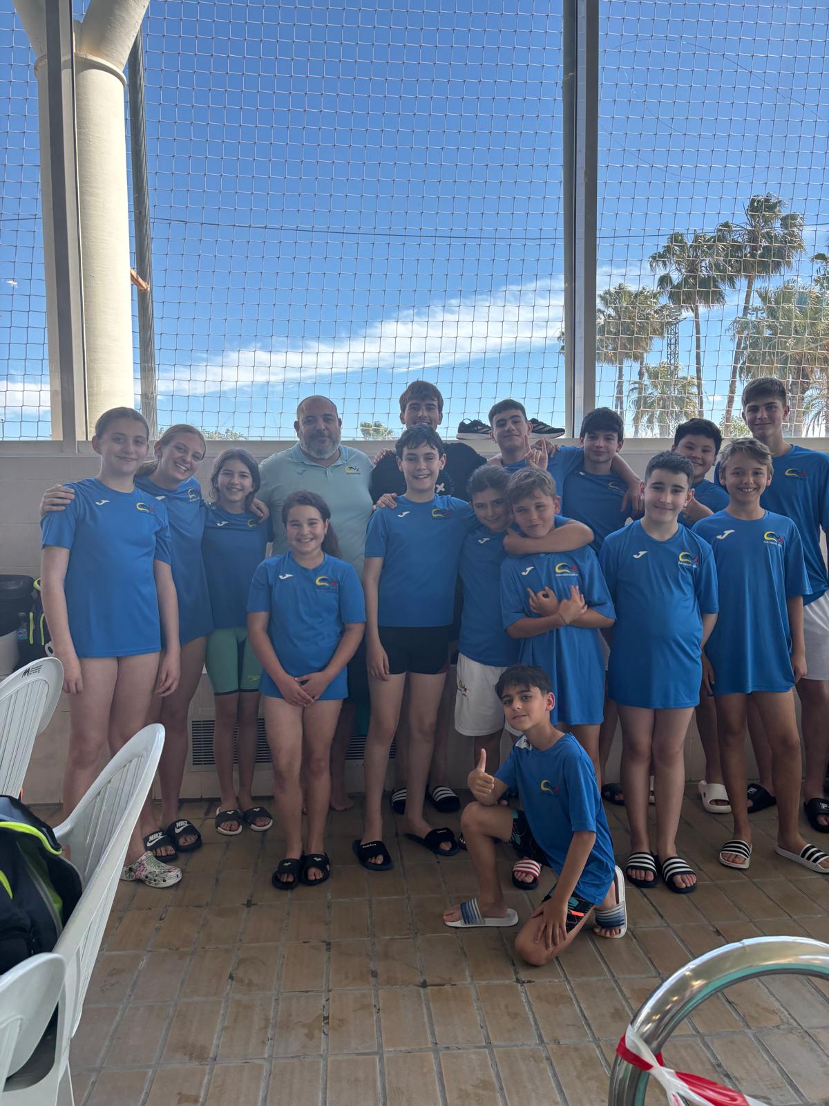 Dobletes con oros para Erik Cosme e Ian Chust en una jornada brillante del CN Xàtiva