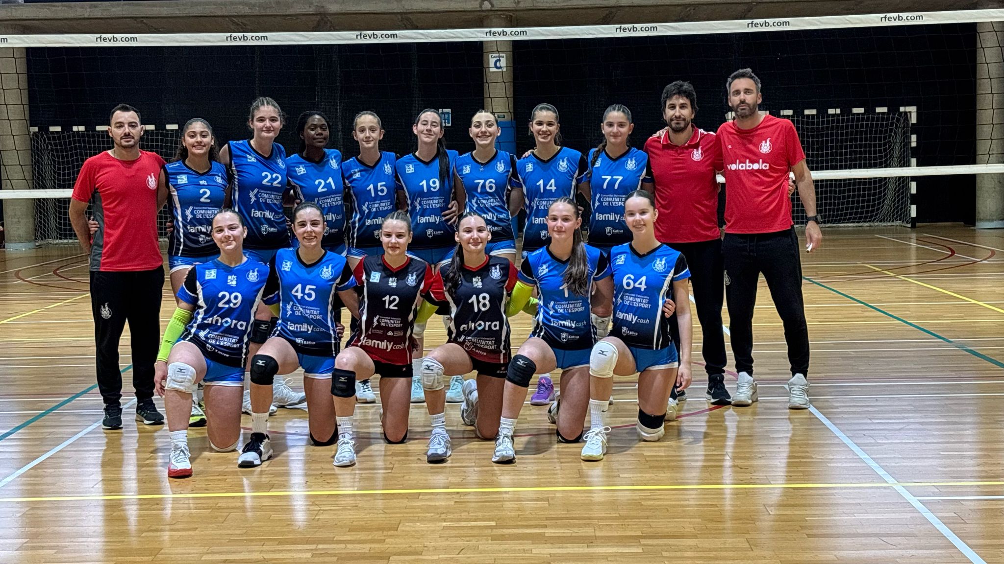 AHORA Vóley Xàtiva: Éxito rotundo en el Campeonato de España juvenil femenino y nuevos retos en Zaragoza