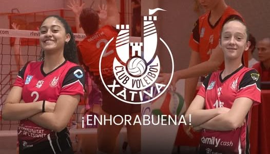Dos jugadoras de Xàtiva se acercan a Albania